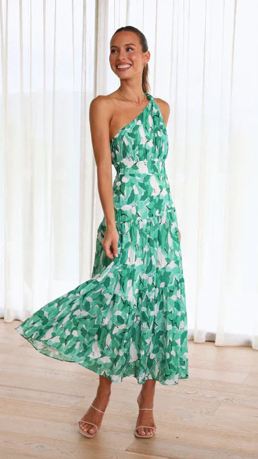 Chloe | Elegant One-Shoulder Dress