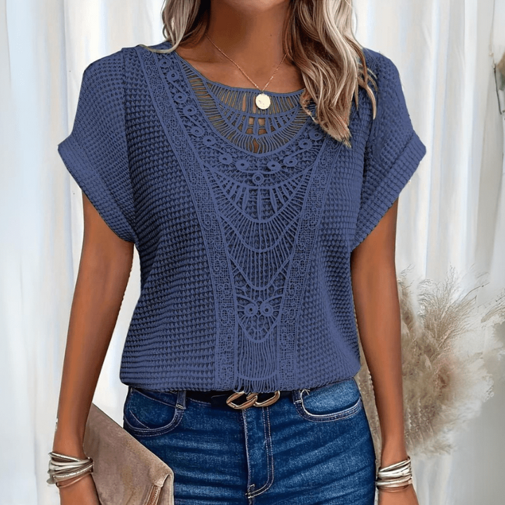Megan | Chic Lace Blouse