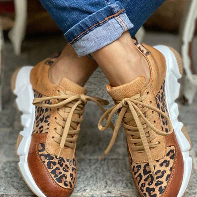 Hannah | Stylish Leopard Sneakers