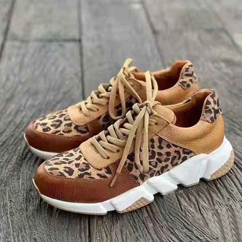 Hannah | Stylish Leopard Sneakers