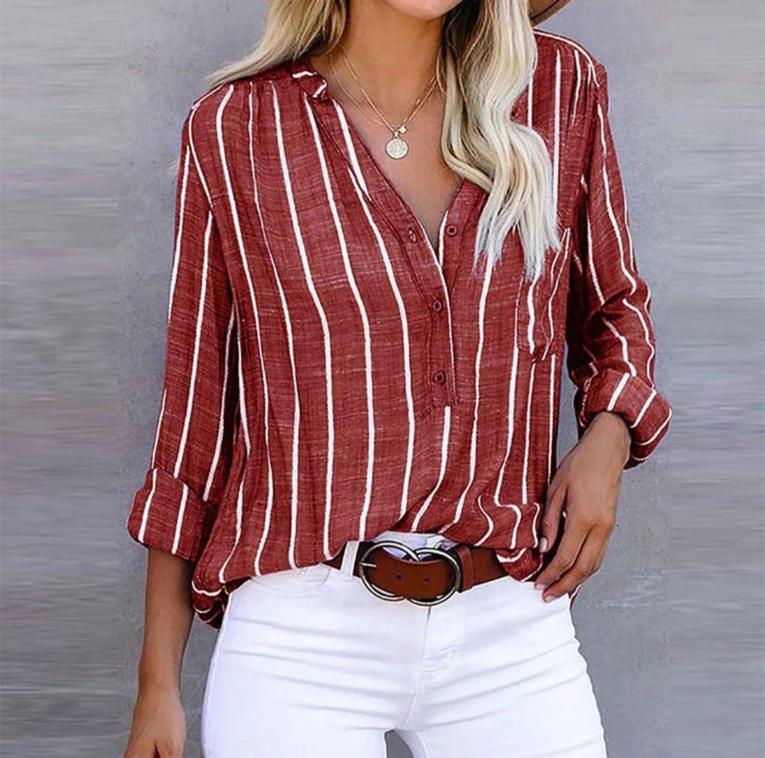 Sophie | Striped Long Sleeve Top
