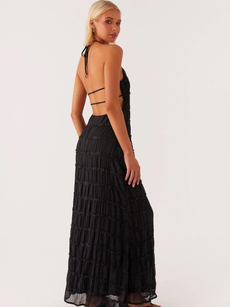 Clara | Textured Maxi Gown