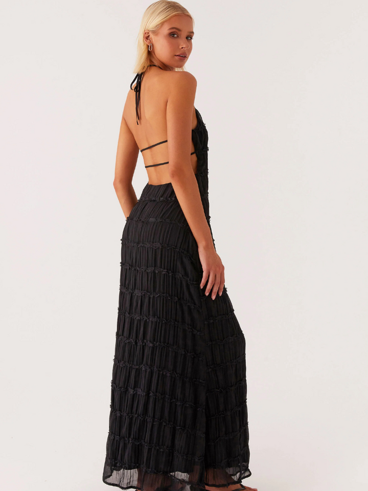 Clara | Textured Maxi Gown