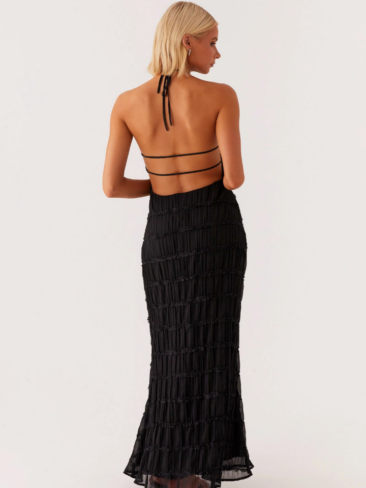 Clara | Textured Maxi Gown