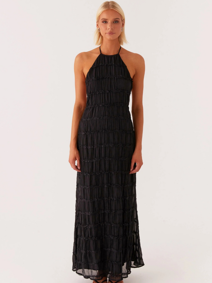 Clara | Textured Maxi Gown