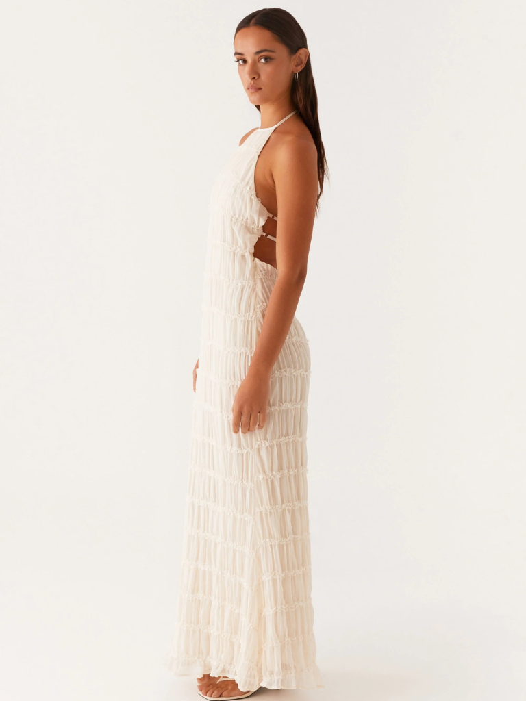 Clara | Textured Maxi Gown