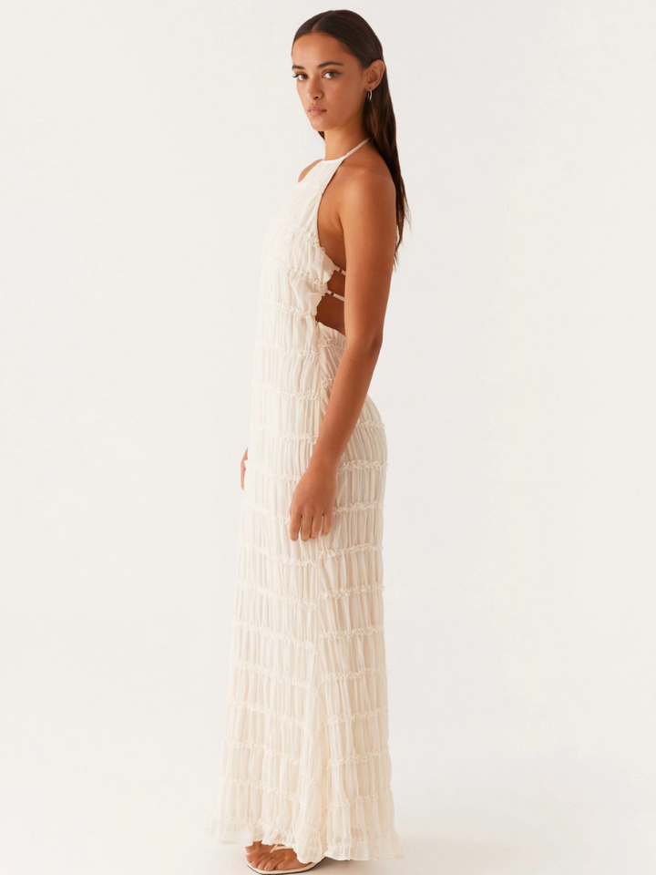 Clara | Textured Maxi Gown
