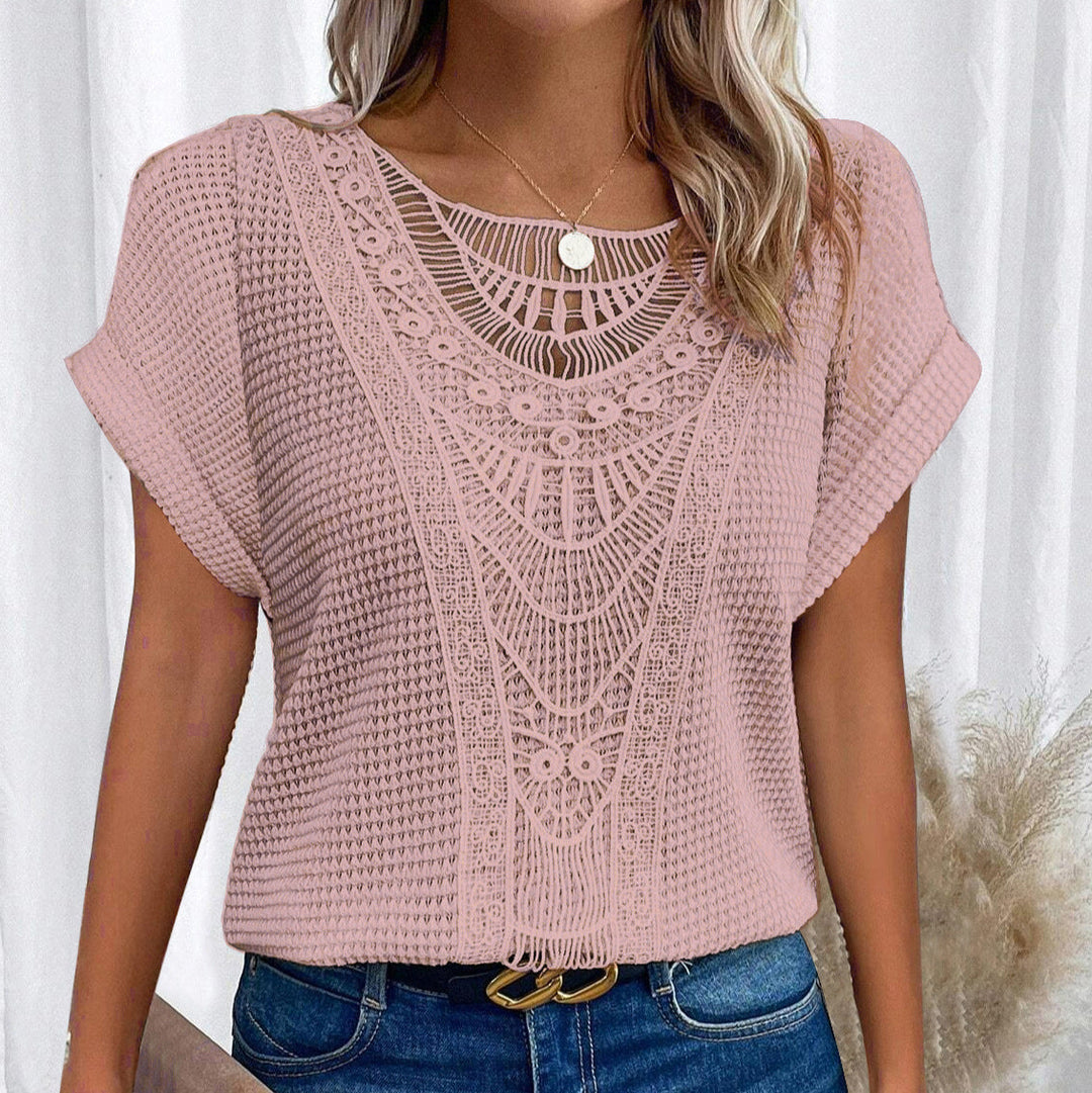 Megan | Chic Lace Blouse