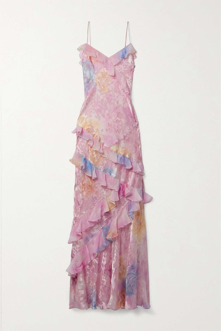 Sophie | Flowing Ruffle Gown