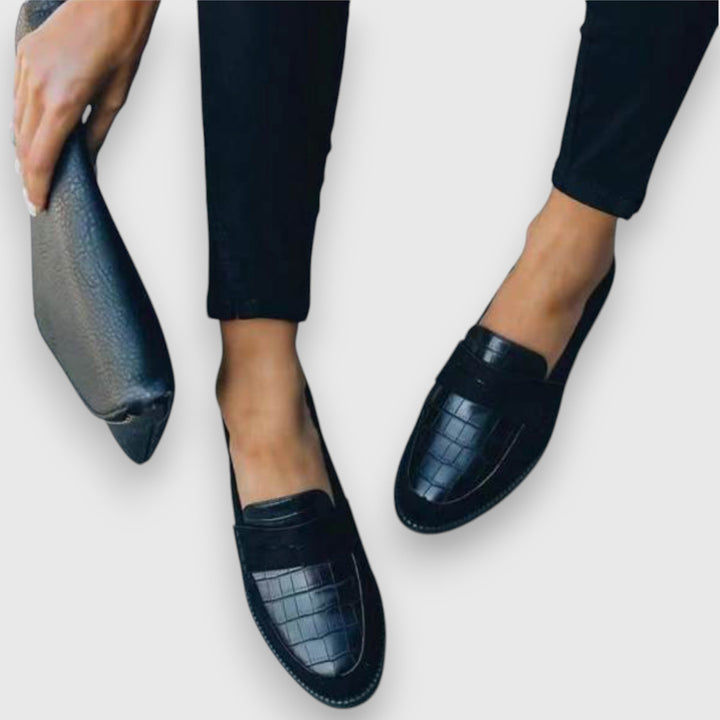 Lily | Elegant Leather Loafers