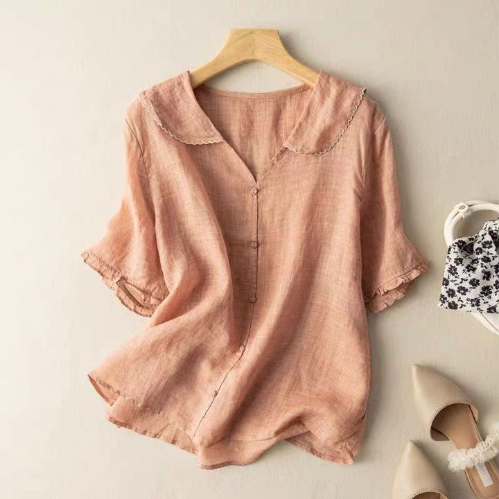 Clara | Breezy Linen Blouse