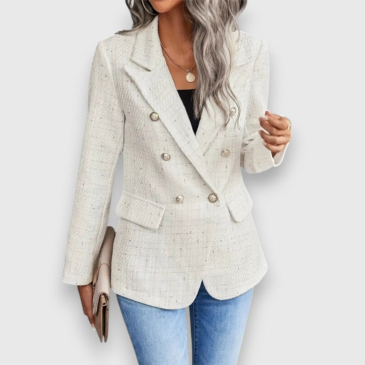 Clara | Elegant Tweed Blazer