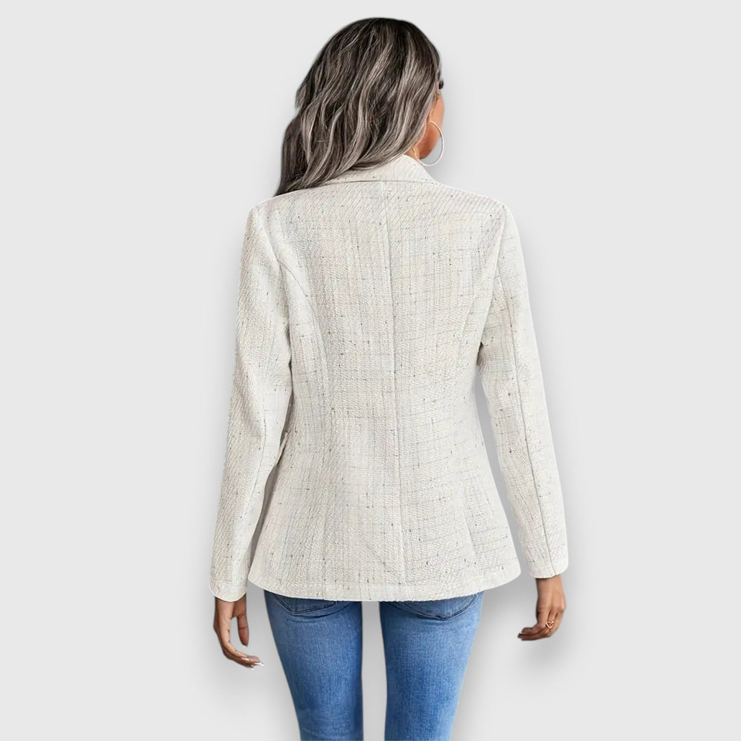 Clara | Elegant Tweed Blazer