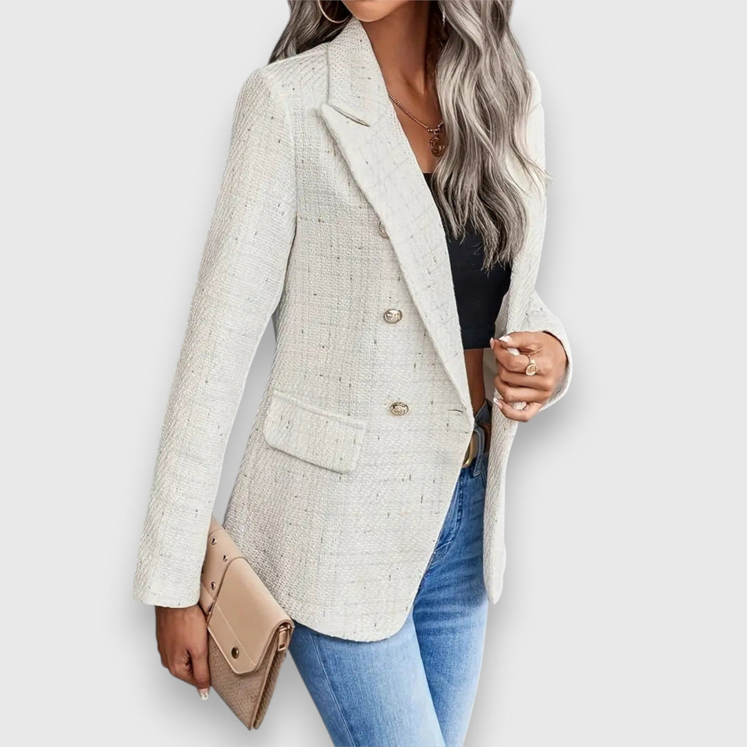 Clara | Elegant Tweed Blazer