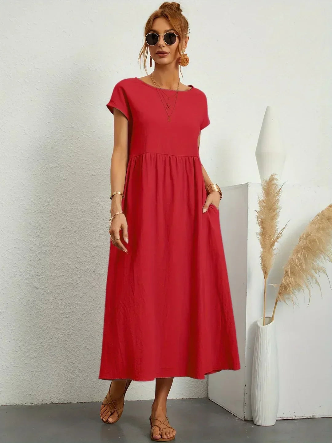 Lily | Elegant Pocket Dress