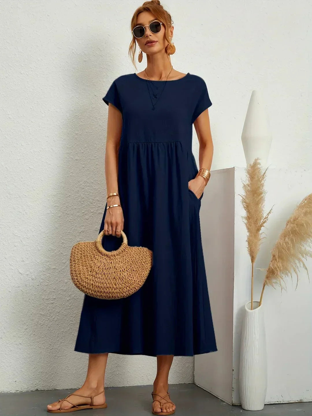 Lily | Elegant Pocket Dress