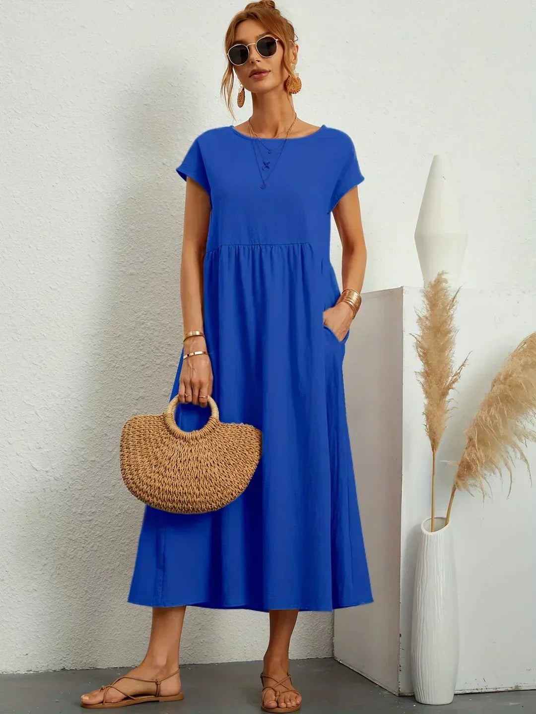 Lily | Elegant Pocket Dress