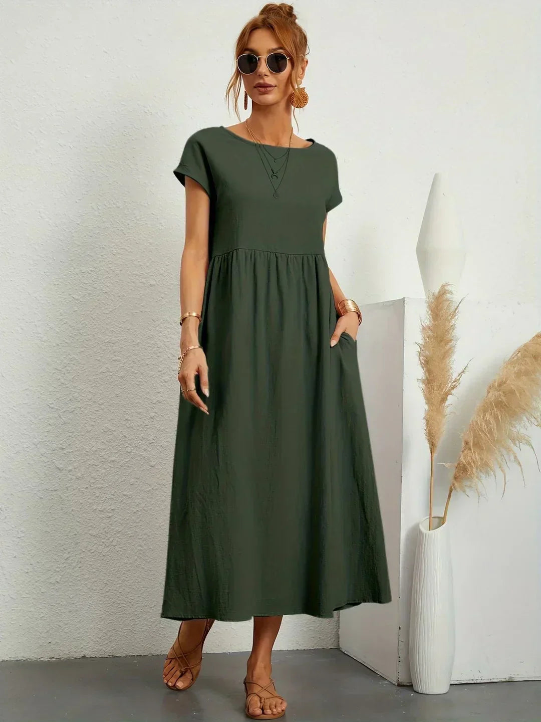 Lily | Elegant Pocket Dress