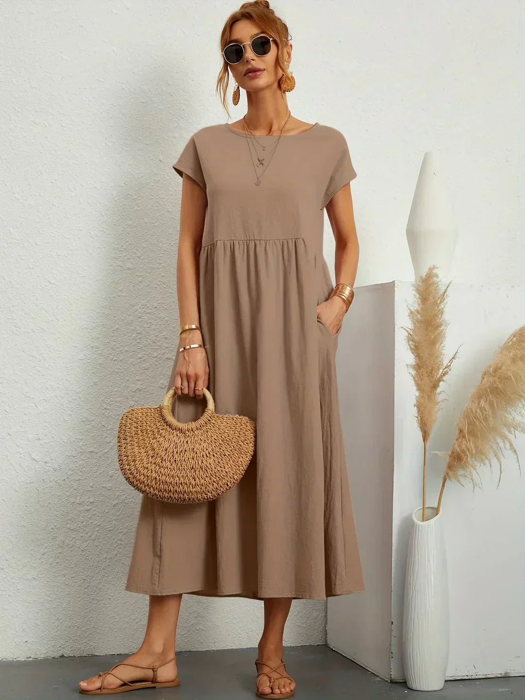 Lily | Elegant Pocket Dress