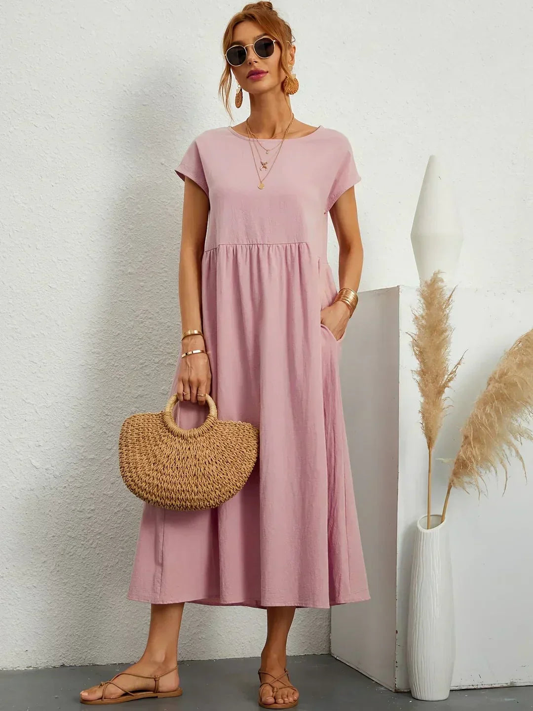 Lily | Elegant Pocket Dress