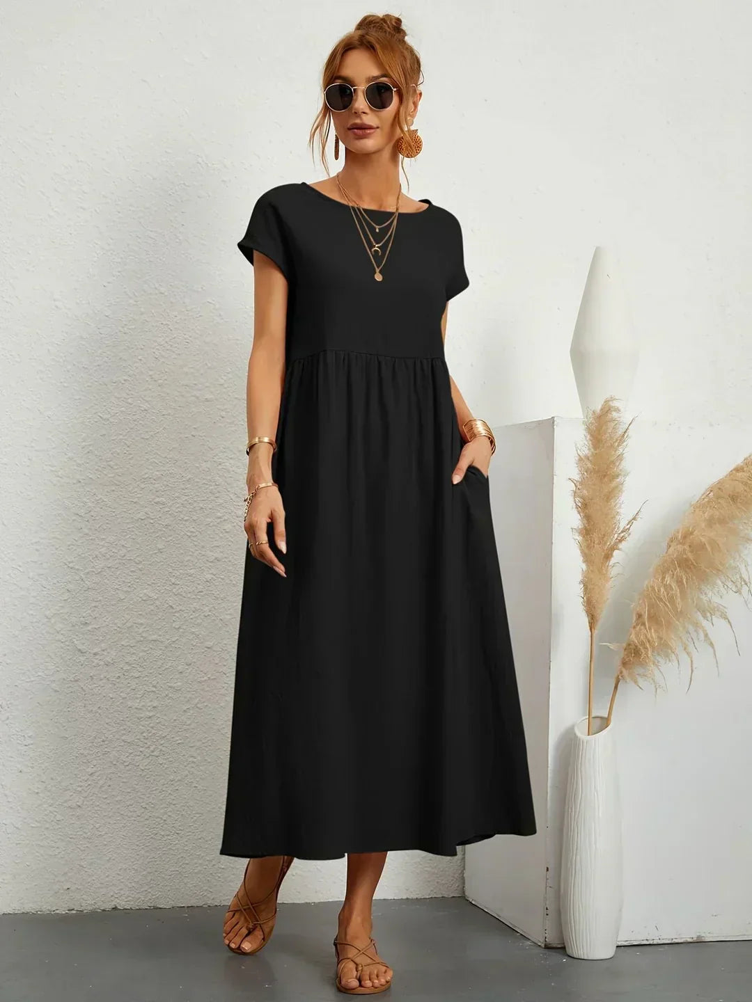 Lily | Elegant Pocket Dress