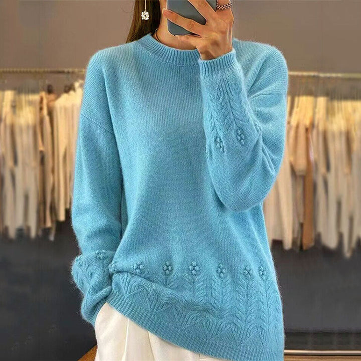 Sophie | Elegant Floral Sweater