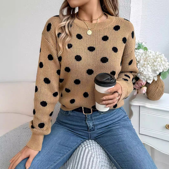Sophie | Playful Polka Dot Jumper