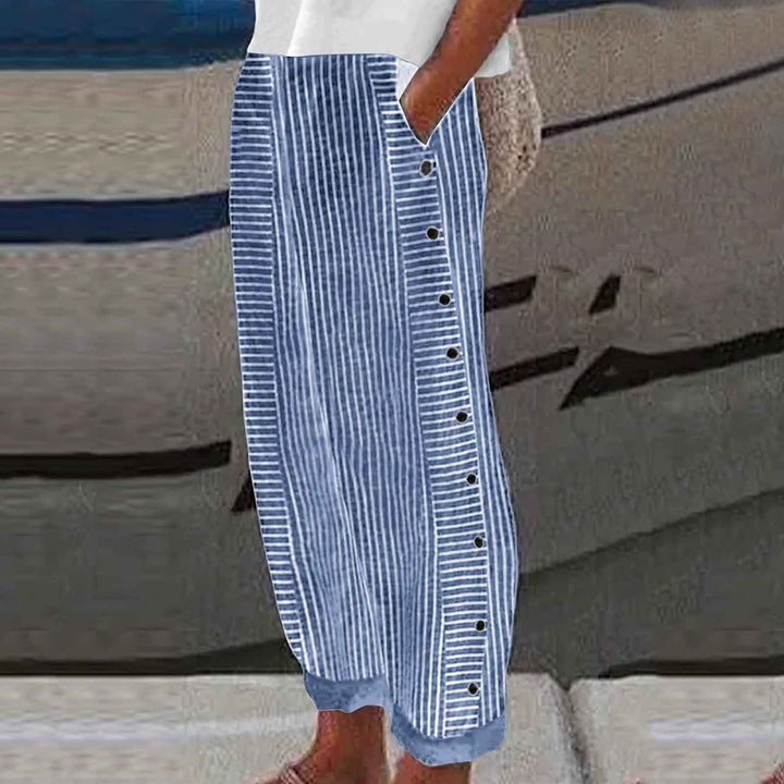 Clara | Stylish Striped Trousers