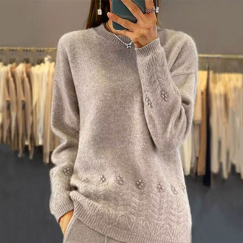 Sophie | Elegant Floral Sweater