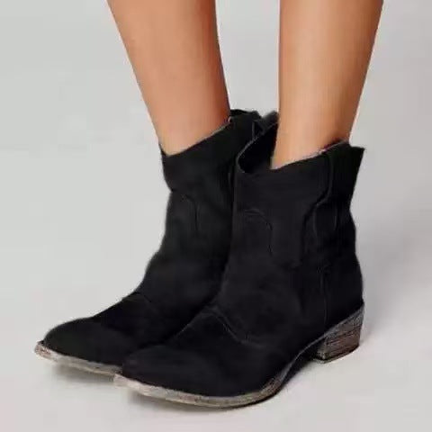 Sophie | Stylish Suede Ankle Boots