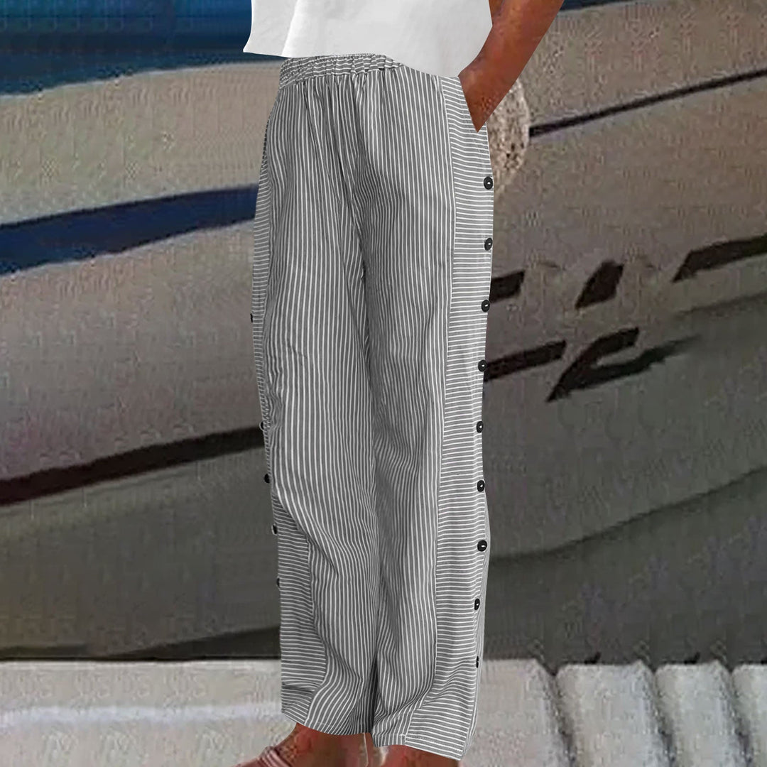 Clara | Stylish Striped Trousers