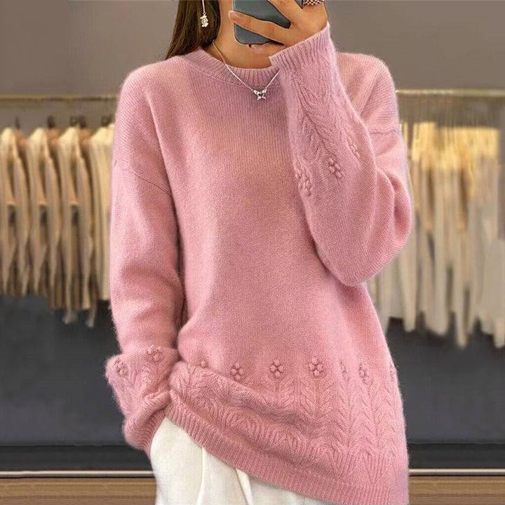 Sophie | Elegant Floral Sweater