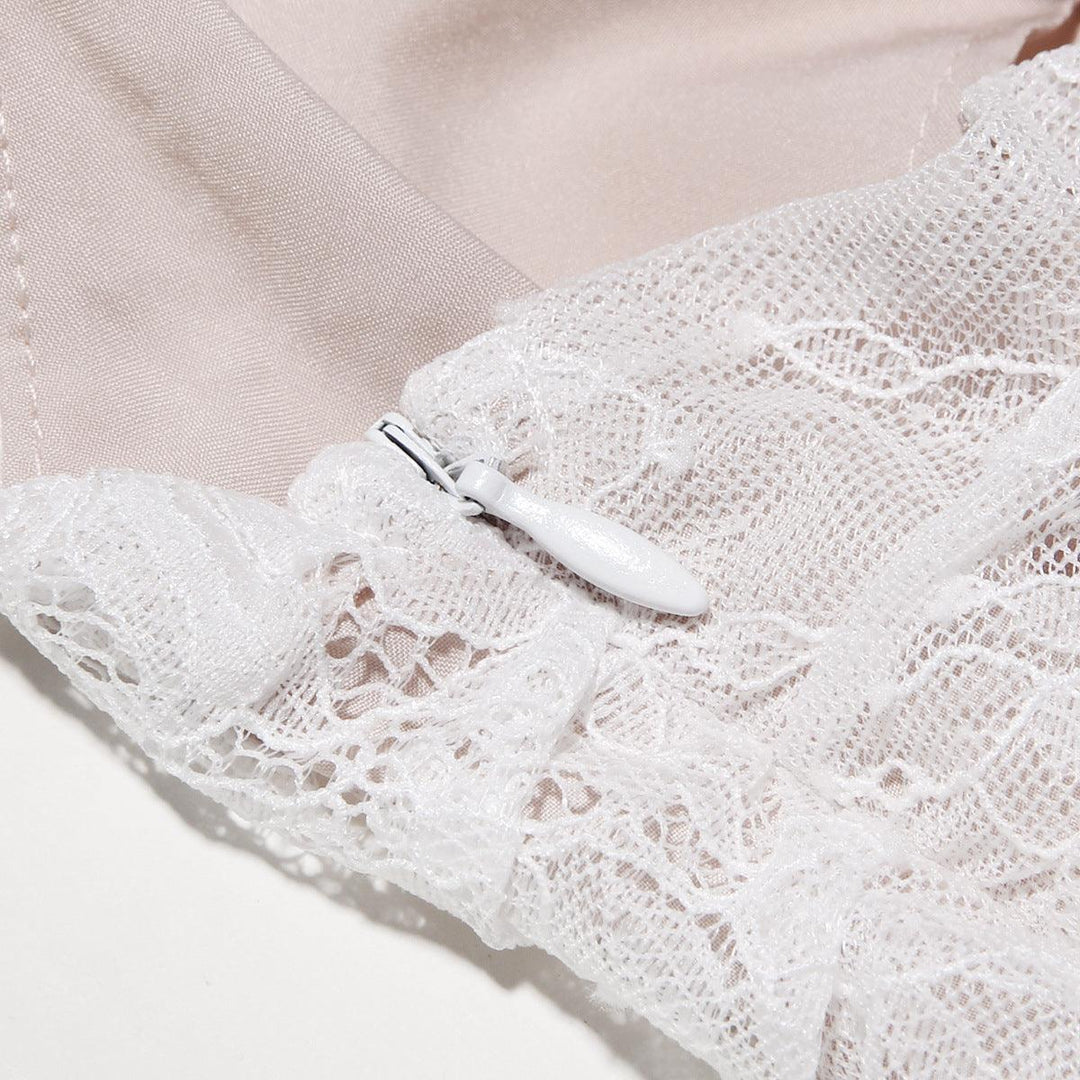 Clara | Elegant Black Lace Dress