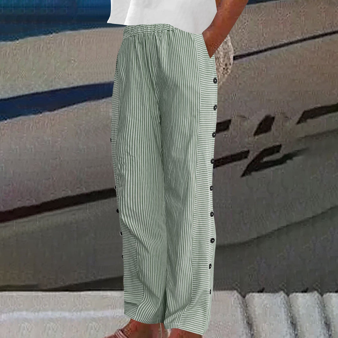 Clara | Stylish Striped Trousers