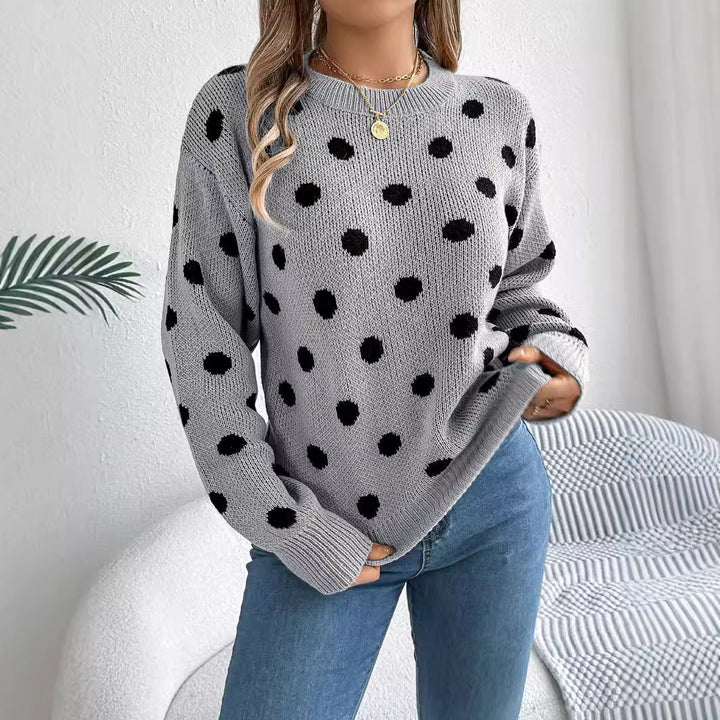 Sophie | Playful Polka Dot Jumper