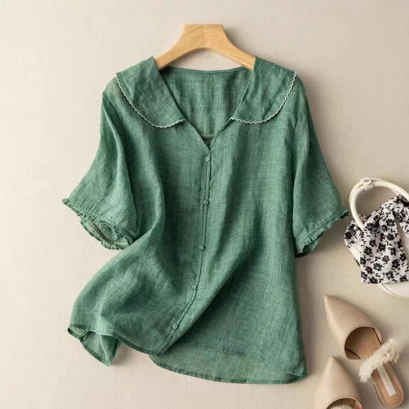 Clara | Breezy Linen Blouse