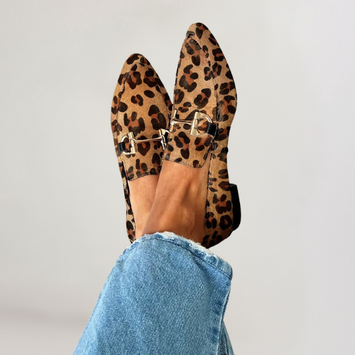 Megan | Stylish Patterned Loafers