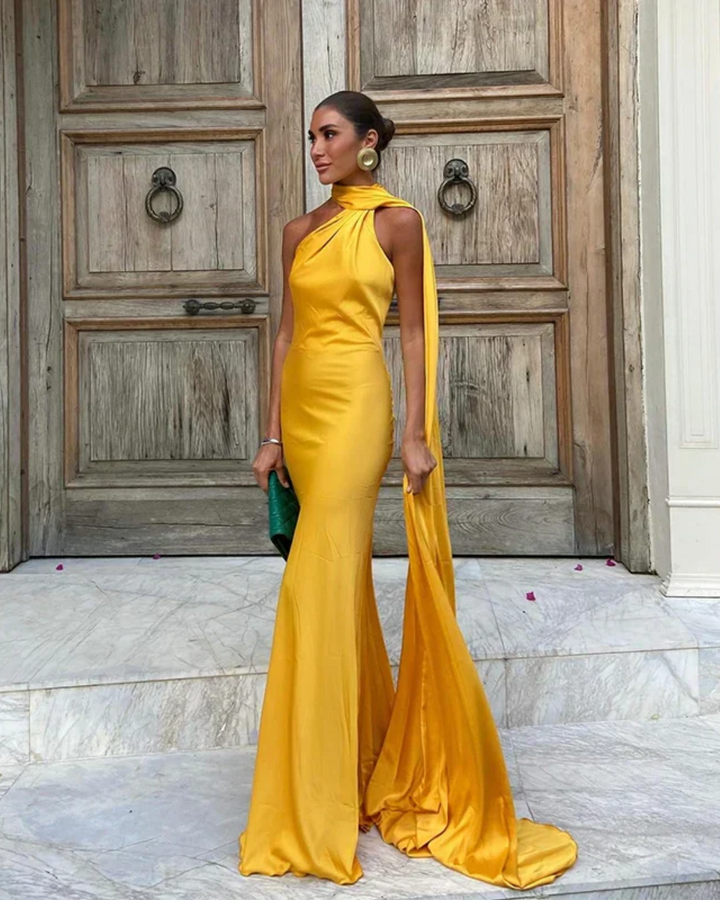 Clara | Sculptural Mermaid Gown