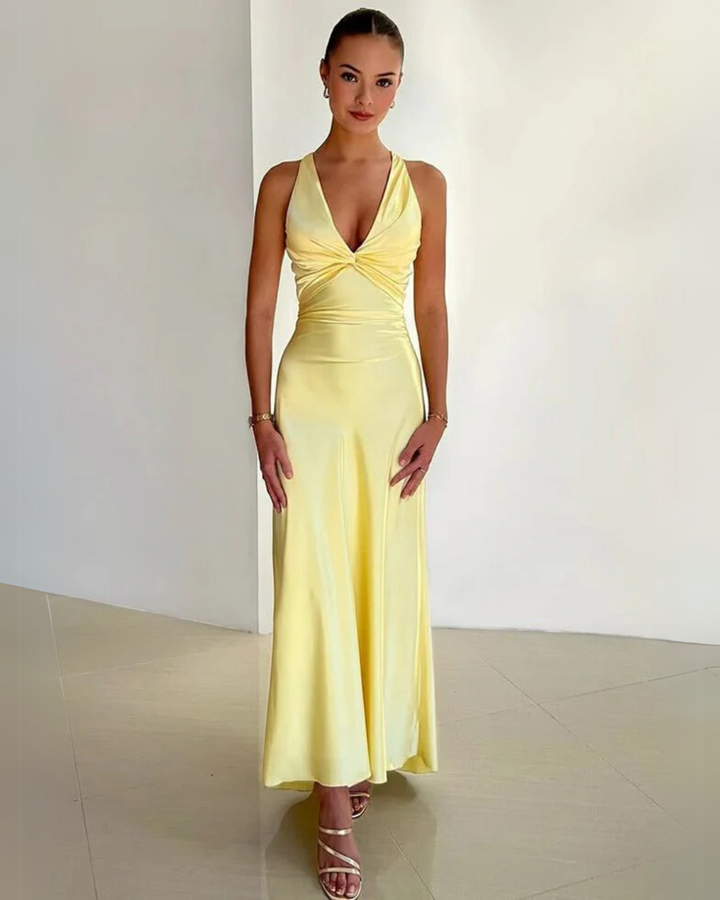 Clara | Elegant Satin Gown
