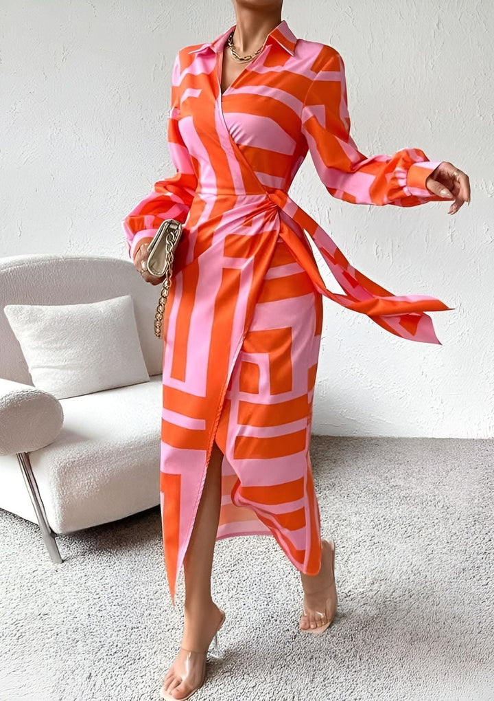 Clara | Stylish Wrap Dress
