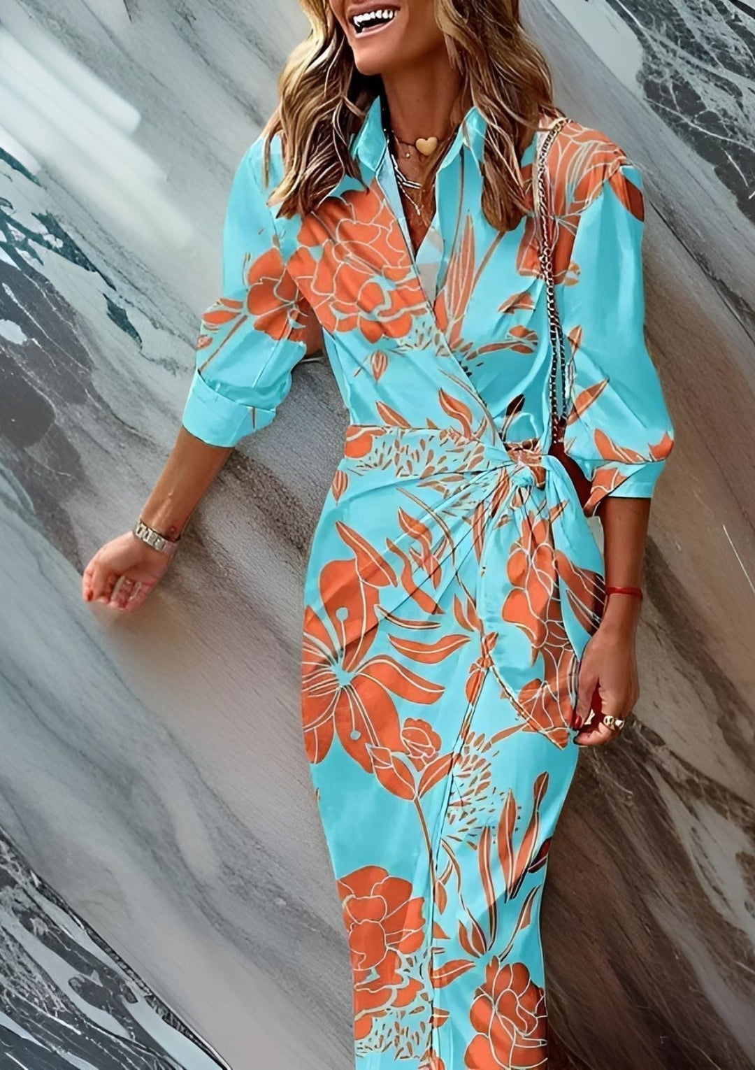 Clara | Stylish Wrap Dress