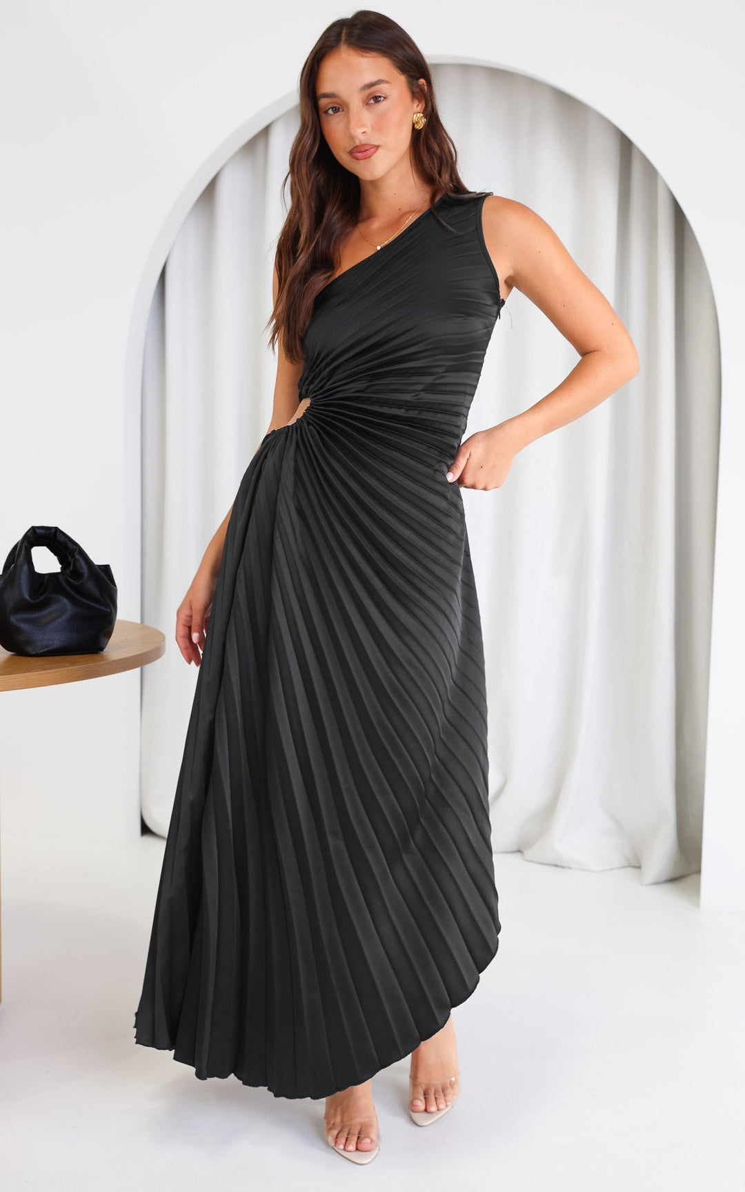 Sophie | Elegant Black Maxi