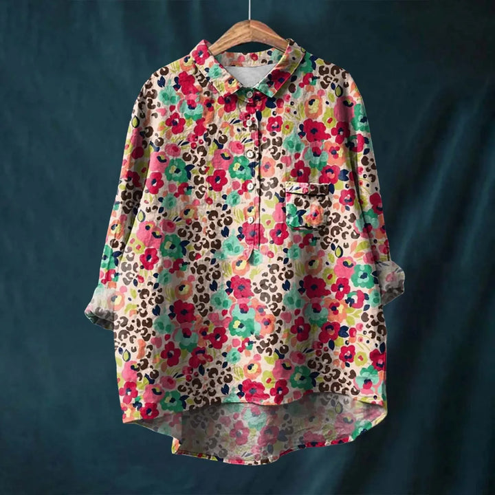 Clara | Elegant Floral Top