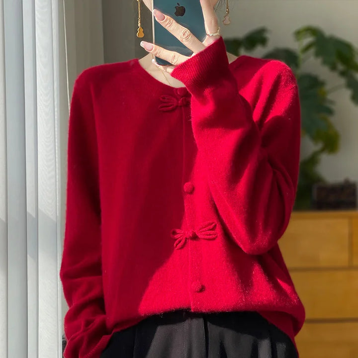 Clara | Bow Detail Cardigan