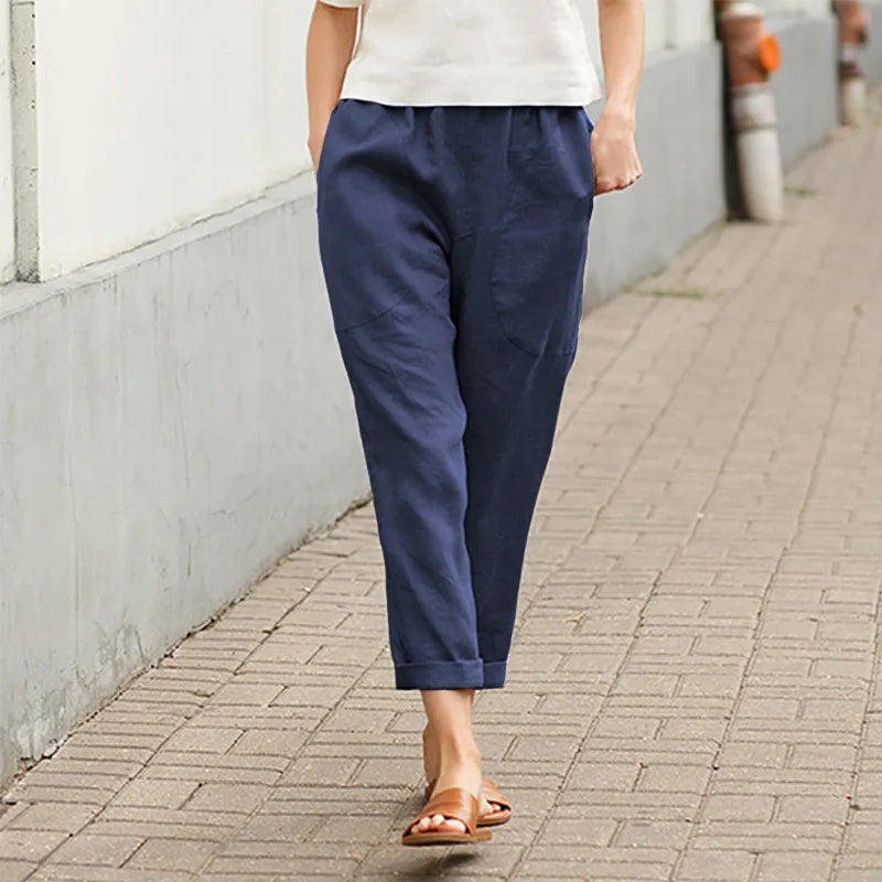 Megan | Stylish Wide Trousers