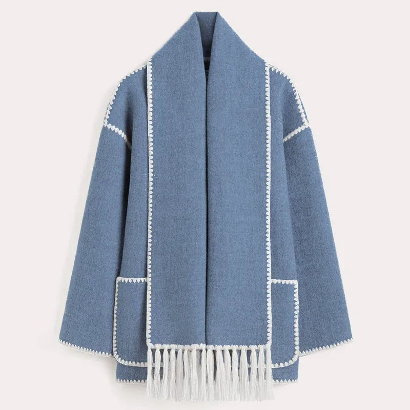 Lydia | Fringed Jacket Set