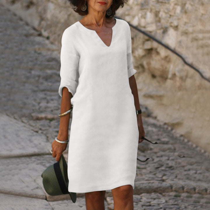 Sophie | Elegant V-Neck Dress
