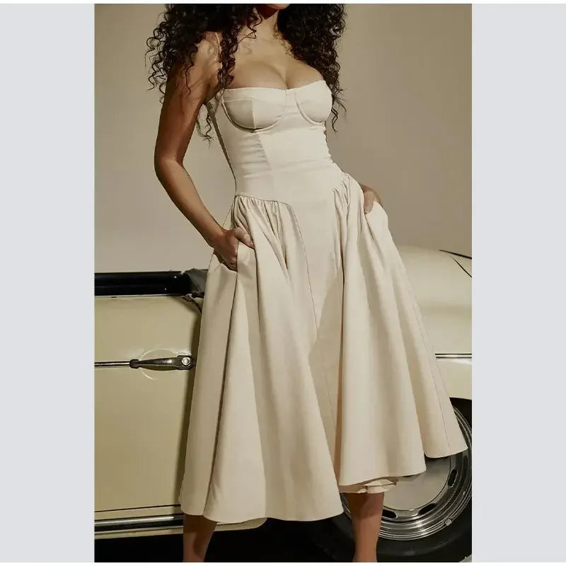 Clara | Sophisticated Midi Dress