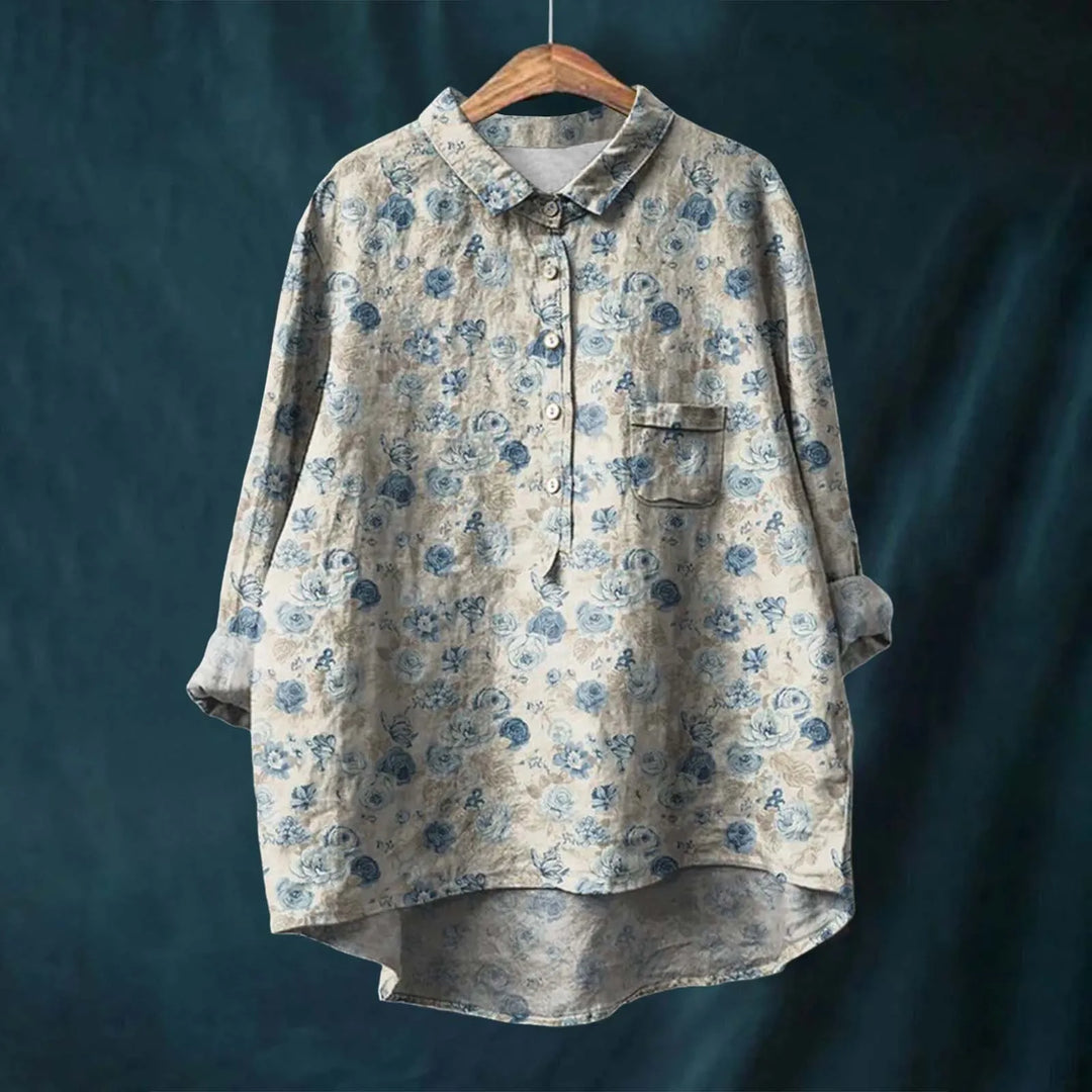 Clara | Elegant Floral Top