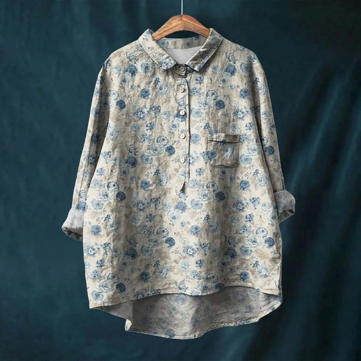Clara | Elegant Floral Top